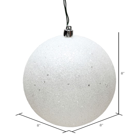 Vickerman 8" Sequin Ball Ornament